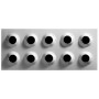 Multi tobera de largo alcance MADEL KOO 700x100mm lacada blanco