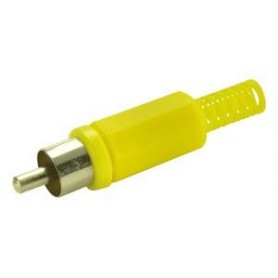 ▷ Macho Rca Amarillo - Pack 25 uds