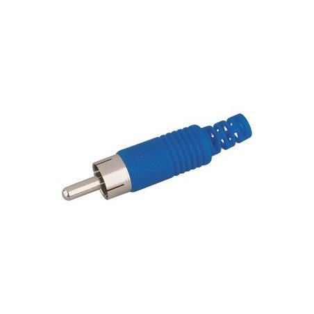 ▷ Rca Macho Azul Para Cable Rg58 - Pack 25 uds