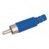 ▷ Rca Macho Azul Para Cable Rg58 - Pack 25 uds