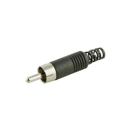 ▷ Rca Macho Negro Para Cable Rg58 - Pack 25 uds