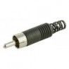 ▷ Rca Macho Negro Para Cable Rg58 - Pack 25 uds