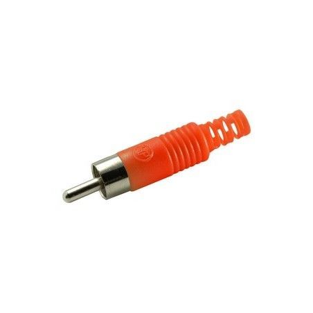 ▷ Rca Macho Rojo Para Cable Rg58 - Pack 25 uds