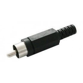 ▷ Macho Coaxial Negro - Pack 25 uds