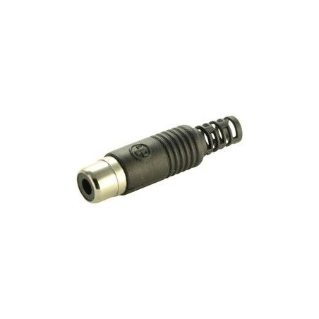 ▷ Rca Hembra Negro Para Cable Rg58 - Pack 25 uds
