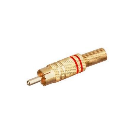 ▷ Conector Rojo Dorado - Pack 25 uds