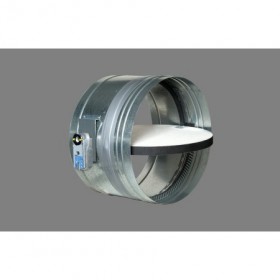 Compuerta cortafuegos circular MADEL FOC- MA Ø315 fusible termico tarado a 72º y rearme manual EI-180