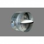 Compuerta cortafuegos circular MADEL FOC- MFS-24V Ø315 fusible termico tarado a 72º y actuador a 24V  EI-180