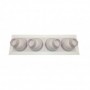 Placa bocas inductoras para superfiecies planas ESCOCLIMA 4 bocas BI-ER