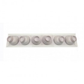 Placa bocas inductoras para superfiecies planas ESCOCLIMA 6 bocas BI-ER