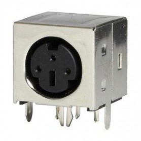 ▷ Conector Base Mini Din Blindado. Con I 3C. - Pack 100 uds