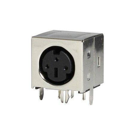 ▷ Conector Base Mini Din Blindado. Con I 3C. - Pack 100 uds