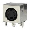 ▷ Conector Base Mini Din Blindado. Con I 4C. - Pack 100 uds