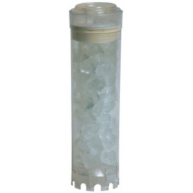 Cartucho contenedor polifosfatos CP para filtro 3 piezas 10" STANDARD