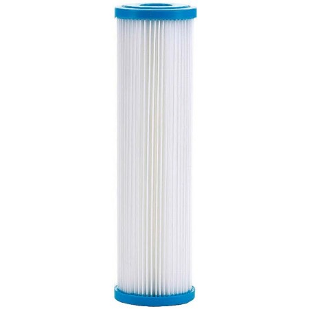 Cartucho filtrante agua 20µm plisado PS para filtro 3 piezas 10" STANDARD