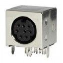 ▷ Conector Base Mini-Din Blindado Con I 8C. - Pack 100 uds