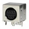 ▷ Conector Base Mini-Din Blindado Con I 9C. - Pack 50 uds
