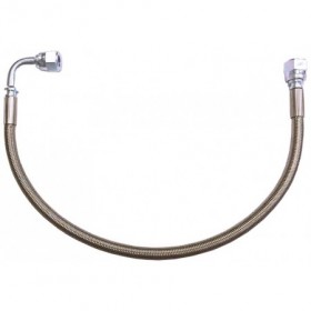TUBO FLEXIBLE RECTA-CODO 90 3/8 SAE LONGITUD 600MM