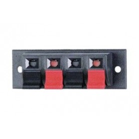 ▷ Regleta De 4 Bornes + Junta Elástica. 10.642/4/RNNR - Pack 40 uds