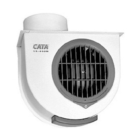Extractor campana cocina doméstica con bandeja recoge grasas CATA GS-400M metálico  Ø110mm