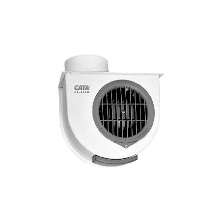Extractor campana cocina doméstica con bandeja recoge grasas CATA GS-400M metálico  Ø110mm