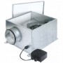 Caja ventilación intercalar conducto S&P CVB-SLIMBOX CVB-600/150-160 Ø150/160mm