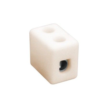 ▷ Regleta Cerámica De 1 Polo. 2.5 Mm2 - Pack 50 uds