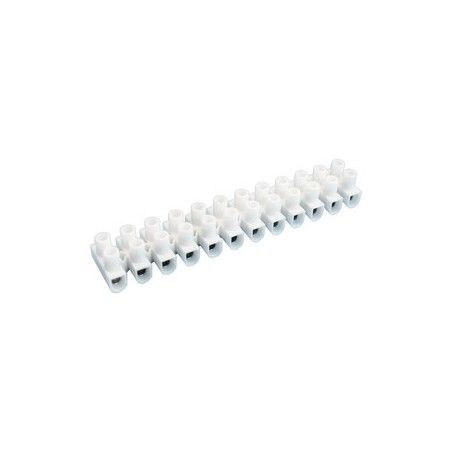 ▷ Regleta Flexible 12 Contactos.41A.Blanca - Pack 10 uds
