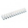 ▷ Regleta Flexible 12 Contactos.57A.Blanca - Pack 10 uds