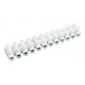 ▷ Regleta Flexible 12 Contactos.76A.Blanca - Pack 10 uds
