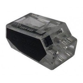 ▷ Terminal De Conexión A Presión.2 Polos - Pack 10 uds