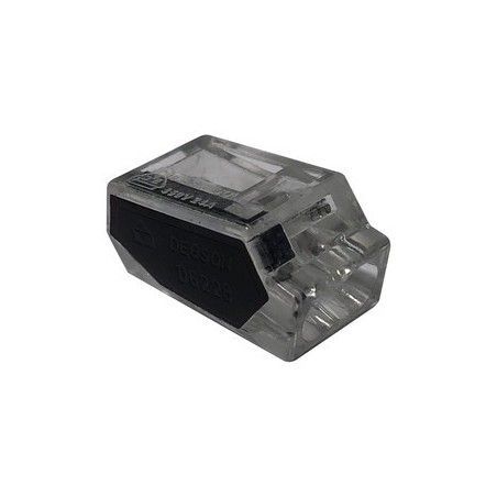 ▷ Terminal De Conexión A Presión.2 Polos - Pack 10 uds