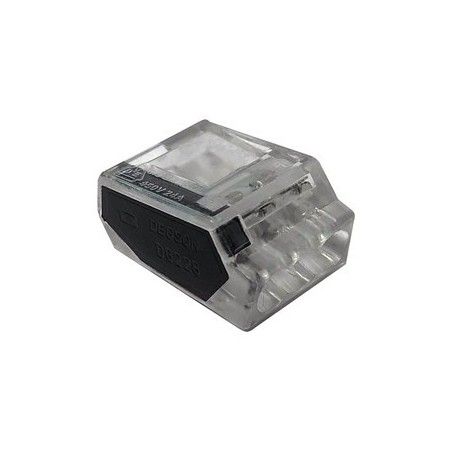▷ Terminal De Conexión A Presión.3 Polos. - Pack 10 uds