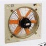 Ventilador helicoidal mural pared SODECA HEP-35-2T/H-I dirección aire motor-hélice