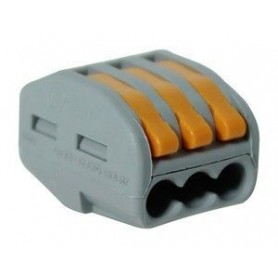 ▷ Terminales De Conexión.3 Polos. - Pack 10 uds