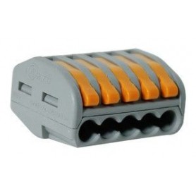 ▷ Terminales De Conexión.5 Polos. - Pack 10 uds