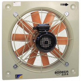 Ventilador helicoidal mural pared SODECA HC-40-6T/H-I Ø400mm dirección aire motor-hélice