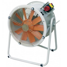 Ventilador helicoidal portátil orientable hélice poliamida SODECA HTM-45-4M Ø450mm