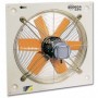 Ventilador helicoidal mural pared hélice aluminio antideflagrante SODECA HCDF-40-4T Ø400mm dirección aire motor-hélice