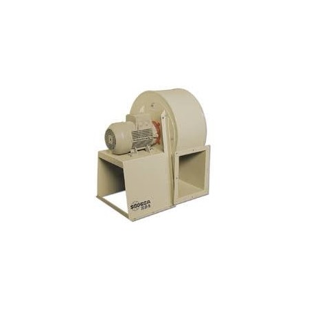 Ventilador centrífugo simple aspiración motor directo rodete chapa galvanizada 400º/2h SODECA TCMP-922-4T
