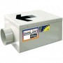 Caja ventilación centrífuga recubierta material fonoabsorbente SODECA SV-150/H-T temporizador Ø150mm