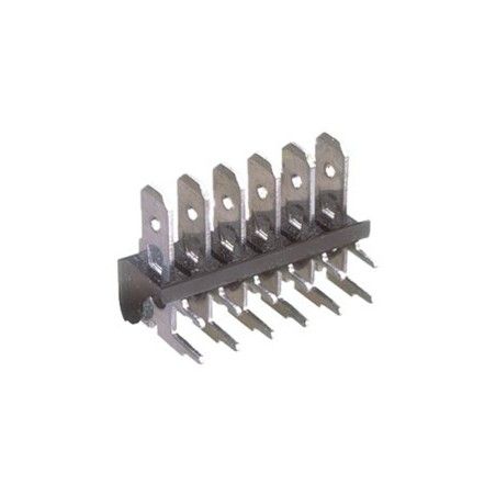 ▷ 10.807/7 Regleta Paso 7.62 T.6,3 | Ferreidea