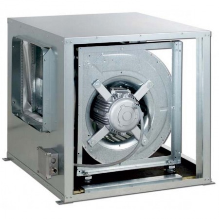 Caja ventilación centrífuga motor directo 400º 2horas SODECA CJBDT-9/9-4T