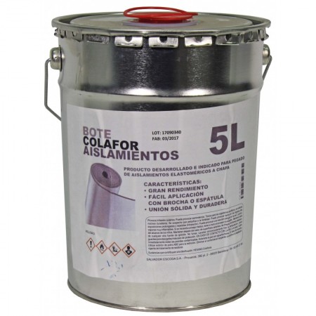 Bote 5L cola COLAFOR