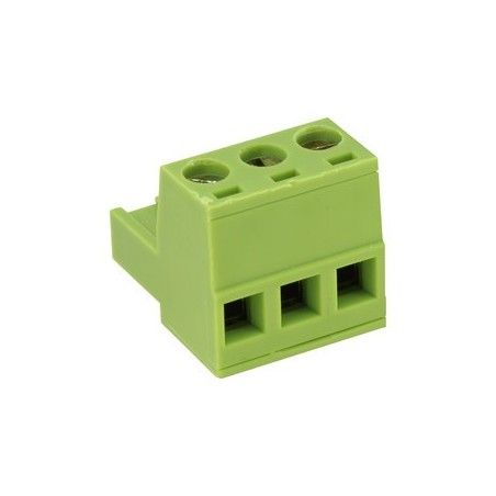 ▷ Conector Hembra Con I. 3 Contactos - Pack 5 uds