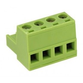 ▷ Conector Hembra Con I. 4 Contactos - Pack 5 uds