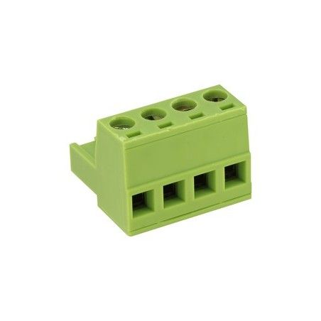 ▷ Conector Hembra Con I. 4 Contactos - Pack 5 uds