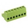 ▷ Conector Hembra Con I. 7 Contactos - Pack 5 uds
