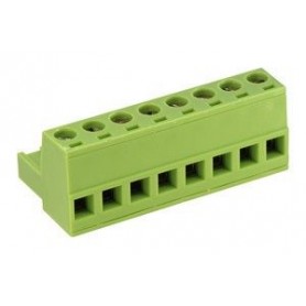▷ Conector Hembra Con I, 8 Contactos. - Pack 5 uds