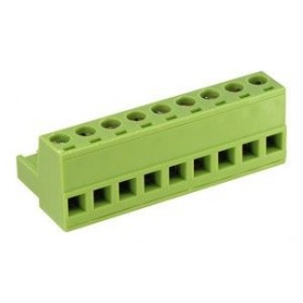 ▷ Conector Hembra Con I, 9 Contactos. - Pack 5 uds